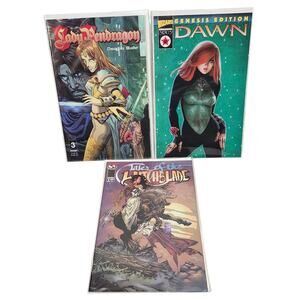 Lady Pendragon, Dawn, Tales Of Witchblade Vintage Comic Book Lot 90's VG/NM